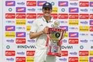 Shubman Gill after the Test series against the West Indies. (Credits: BCCI X)